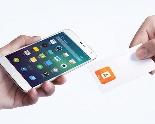 NFC zonder contact Smart Card voor Toegangsbeheer, de Plastic Kaarten van Nfc