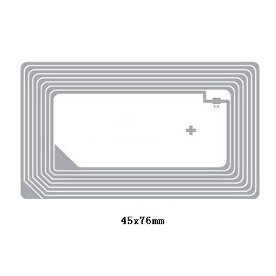 85.5*54mm HF RFID het materiaal van het Inlegselhuisdier met de Klassieke ®  SLI spaander van RFID