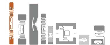 AZ H3 Droog het inlegsel Nat inlegsel van het Spaander UHFinlegsel, 18000-6C-het inlegsel van de protocol ultra Hoge Frequentie RFID