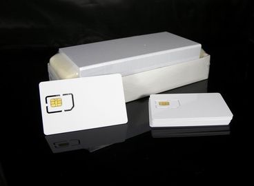 Witte lege Chip aangepaste contact opgenomen met Smart Card, visitekaartjes met ISO