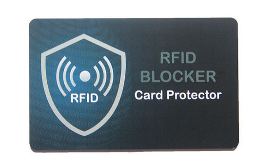 De passieve Blokkerende Kaart van RFID voor de Portefeuilleveiligheid van de Kredietbetaalpas