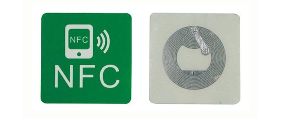 De plastic Sticker van de de Patrouillenfc Markering van RFID 13.56mhz om Waterdicht