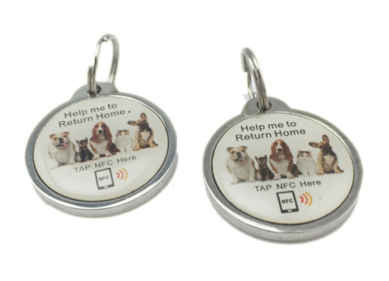 De Markeringen213 215 Sleutelring UVcmyk NXP RFID van identiteitskaart van NFC Dierlijke voor Huisdieren