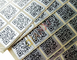 De coderende NFC-Activa etiketteren Geanodiseerde Aluminiumsticker met de Laser Geëtste Streepjescode van het Metaalqr code